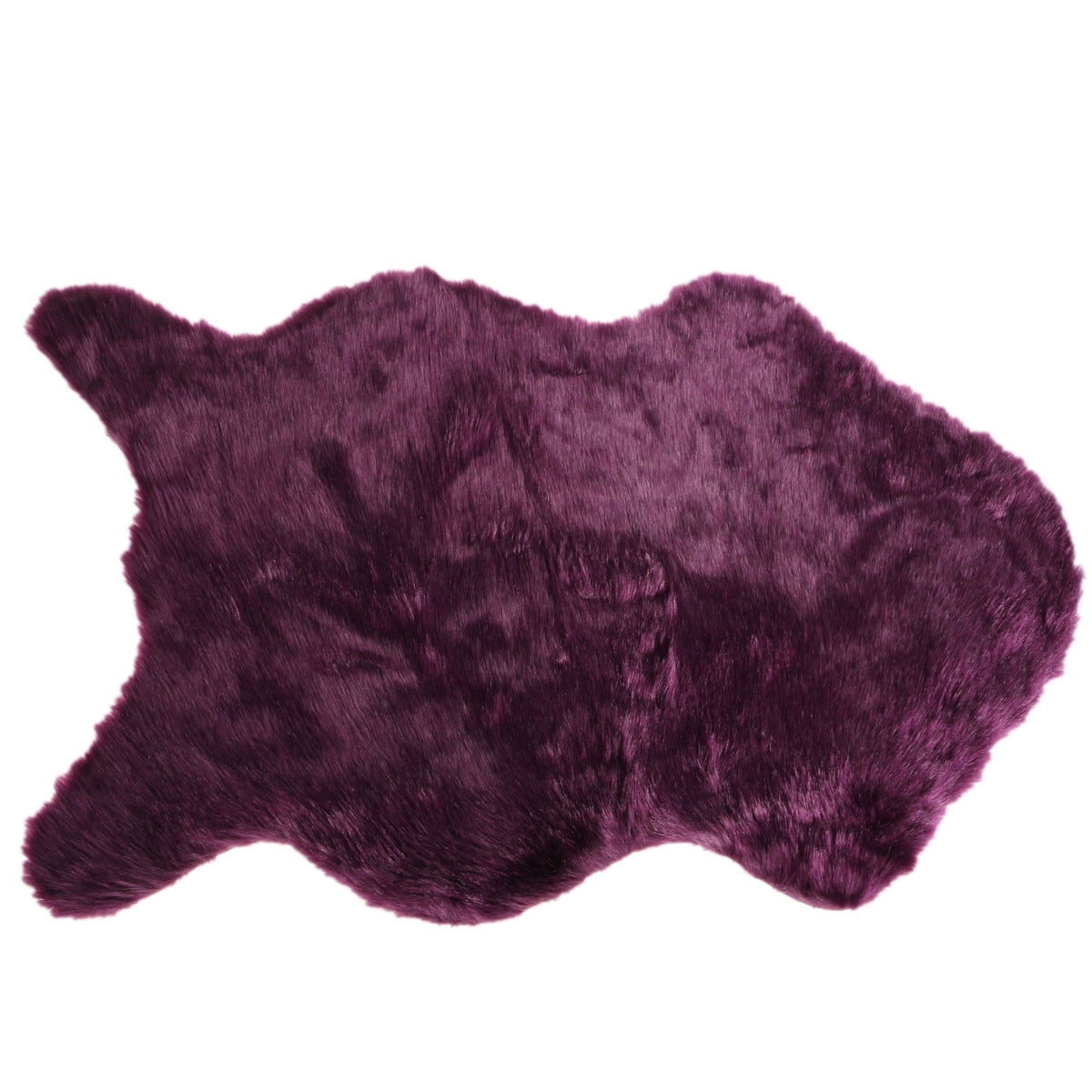 Soft Sheepskin Plain Fluffy Skin Faux Fur Fake Rug Cheap Washable Mat