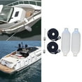 thumbnail image 2 of BIBABLYKE Marine Boat Fenders Impact Resistant PVC Bumpers PVC Boat Fenders Set for Docking & Protecting Yachts & Fishing Boats, 2 of 8