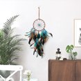 thumbnail image 6 of Feather Dream Catcher with Green Agate Bohemia Dreamcatcher Wall Hanging Home Decoration Dream Ornaments for Friends and Family, 6 of 11