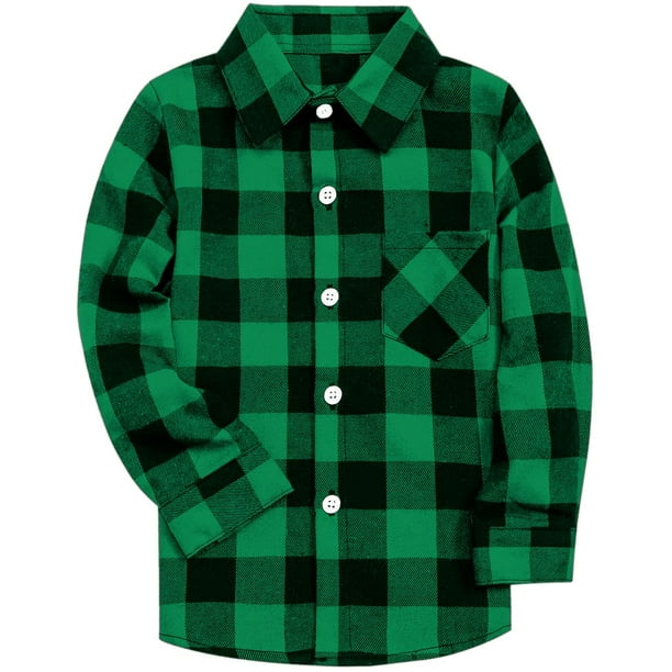 Boys green top best sale