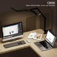 thumbnail image 6 of Architect Desk Lamp with 5 Light Bars for Home Office, 32.5Inch Long Led Desk Light with Clamp, 24W Tall Foldable Computer Lamp with Swing Arm, Bright Table Light for Desktop Working Drafting, 6 of 6
