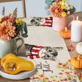thumbnail image 4 of Hello Fall Table Runner, Autumn Thanksgiving Kitchen Dining Table Decoration for Home Party Decor 13x36 Inches, 4 of 9
