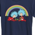 thumbnail image 3 of The Cat in the Hat - Thing 1 2 Rainbow - Women's Short Sleeve Graphic T-Shirt, 3 of 5