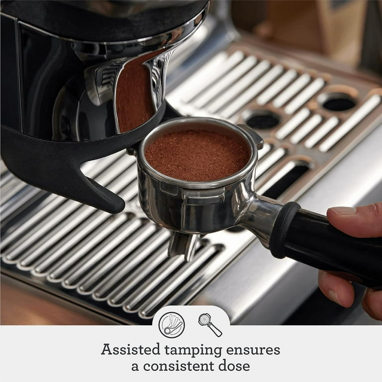 Breville Barista Express Impress Espresso Machine, 2 Liters - Black Truffle Breville Barista Express Impress Espresso Machine, 2 Liters - Black Truffle