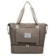 thumbnail image 2 of Bolsa de gimnasio grande con compartimento para zapatos - Bolsa deportiva de 40L para hombres y mujeres, bolsa de viaje resistente al agua con bolsillo húmedo/seco, diseño plegable, 2 of 6