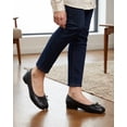 thumbnail image 4 of Women’s Split Toe Ballet Flats with Bow Slip On Flat Dress Shoes, 4 of 5