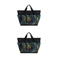 thumbnail image 1 of VONKY Sac à Outils Imperméable Robuste 1/2/3/5 pour Extérieur et Intérieur Sangle Réglable Sac à Outils de Jardinage Durable Fleur Verte 2 Pcs, 1 of 6