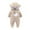 Khaki, variant on Lkhaha Toddler Girl Jacket Romper Bear Ear Hooded Baby Fuzzy Boys Jumpsuit Buttons Puffer Down Kids Outerwear Jackets Size 0-3 Months