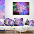 thumbnail image 4 of Designart Multi Color Bright Sky with Stars - Abstract Throw Pillow - 12x20, 4 of 5