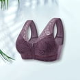 thumbnail image 2 of Sujetadores con cierre frontal para mujer cobertura completa Push Up ropa interior suave y cómoda para el día a día, 2 of 6