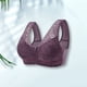thumbnail image 2 of Sujetadores con cierre frontal para mujer cobertura completa Push Up ropa interior suave y cómoda para el día a día, 2 of 6
