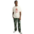 thumbnail image 2 of Elf Santa I Know Him Men's 2-Pack Pajama Set, 2 of 5