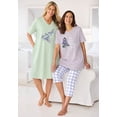 thumbnail image 4 of Only Necessities Plus Size Capri Pajamas, 4 of 6