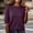 Dark Purple, variant on Women T Shirts Crewneck Threadcloth Fashion Basic Tees Comfy Casual Vacation Outfits Workout Clothes 2026 Khaki,M