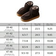thumbnail image 2 of Women's Men's Diabetic Shoes Extra Wide Width Diabetic Boots Warm Slip-on Lymphedema Shoes Adjustable Closure Walking Shoes for Elderly Swollen Feet (Brown 39-40), 2 of 8