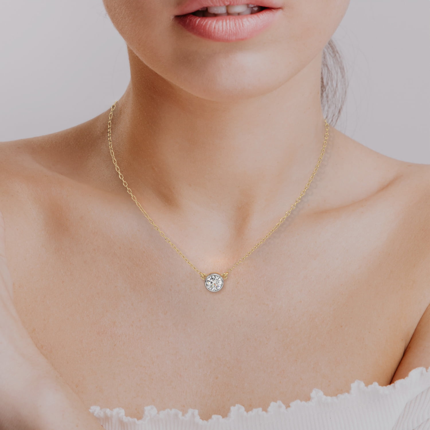 Lab-Grown Diamond Necklace | Carbon Atelier – carbon-atelier