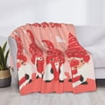 thumbnail image 3 of Uemuo Gnomes Hold The Letters LOVE Printed Throw Blanket for Couch, Fluffy Fuzzy Blankets for Bed, Sofa, Cozy Flannel Faux Fur Blanket-, 3 of 6