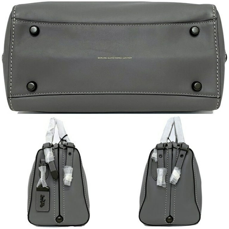 Tory Burch 2WAY Handbag Black Leather Used Drawstring Shoulder Bag Chain
