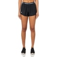 thumbnail image 1 of Pantalones cortos Under Armour Tech Play Up para mujer, color blanco y negro, talla XL, 1 of 3