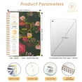 thumbnail image 5 of Planner 2026 Calendar Notebook(Jan-Dec.2026,6.3"x8.5") Weekly Monthly Flower Planner for Women Men 2026 Academic Planner Supplies, 5 of 7