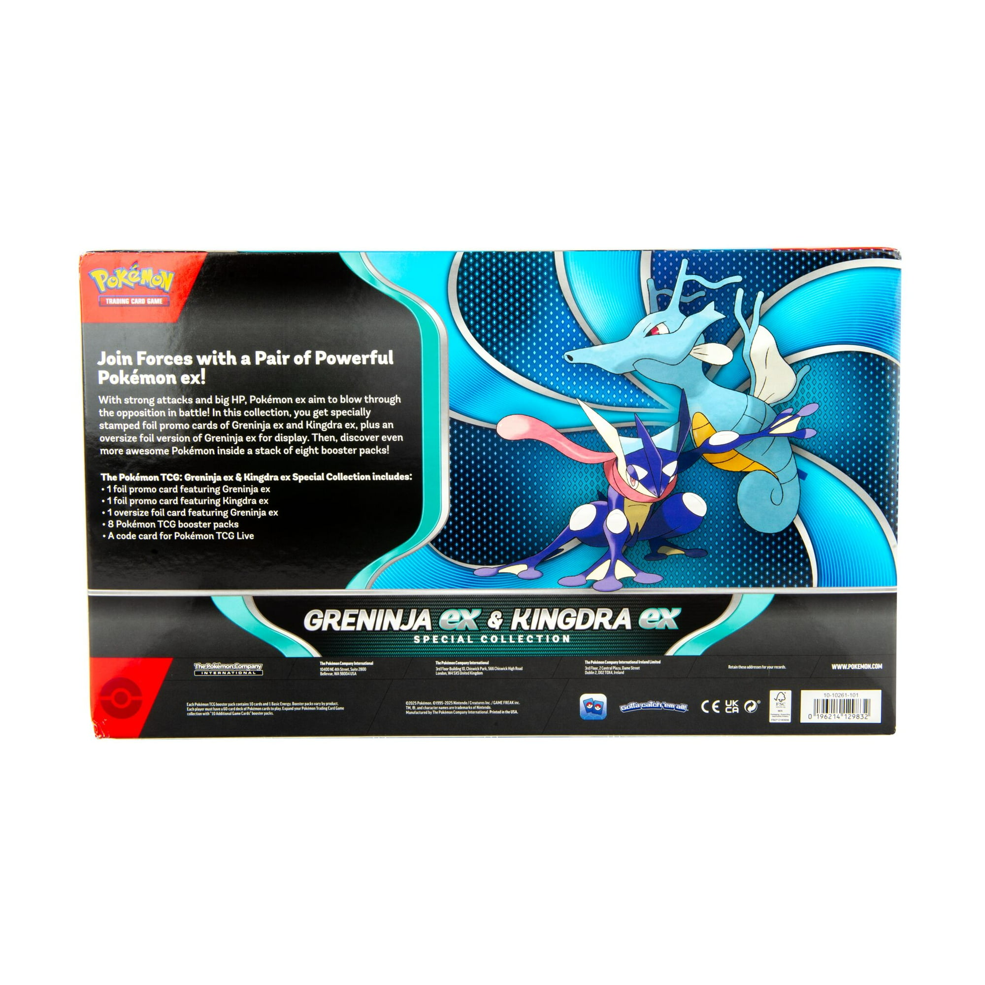 Pokemon TCG: Greninja ex & Kingdra ex Special Collection (Limit of