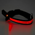 thumbnail image 2 of Biltek Red LED Light Dog Collar - Small - Dog Pet Night Safety Fashionable Flashing Light Up Collar Nylon Large Adjustable, 2 of 6