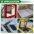 thumbnail image 4 of Unique Bargains 2Pcs 135Ib/600N/60kg 20"/500mm Lift Supports Struts Gas Spring Metal Red, 4 of 7