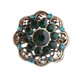 thumbnail image 1 of Broche de diamantes de imitación Vintage Pin de solapa boda accesorios nupciales Fernando  Rhinestone Broche, 1 of 7