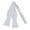 White, variant on CTM  Free Style Satin Bow Tie (Men)