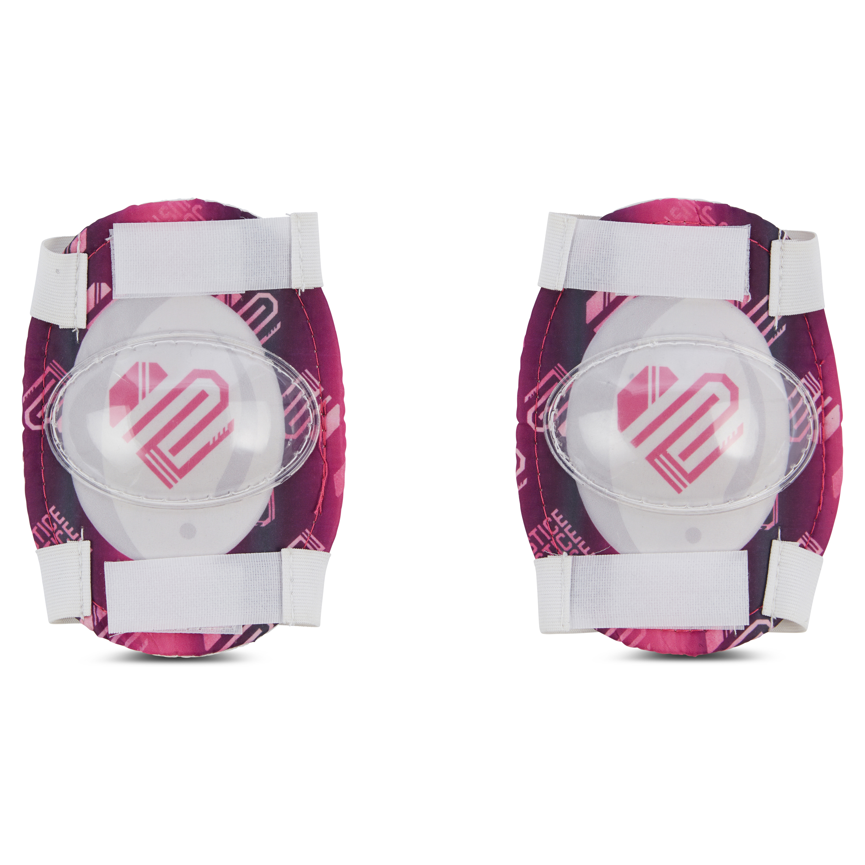 Justice Meta Hyper Shine Pink Protective Gear Set – Elbow, Knee & Wrist Pads