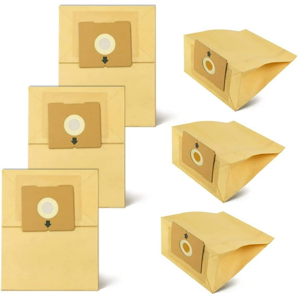 10 Pack Vacuum Bags for Bissell 4122, 2154A, 2154W, 2154, 4122D, 1668, 1668C, 1668W, 1608, 2154C Zing Bagged Canister Vacuum, Part # 2138425, 213-8425