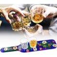thumbnail image 6 of Kalolary 2 PCS Shot Glass Tray Resin Mold,Silicone Casting Epoxy Whiskey Wine Glasses Cup Serving Tray Mould, for Home Decoration DIY Crafts, 6 of 8