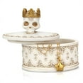 thumbnail image 4 of POINTERTECK Resin Skull Jewelry Storage Box Unique Skeleton Design for Halloween Party Gifts, 4 of 5