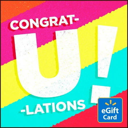 Congratulations Walmart eGift Card
