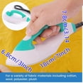 thumbnail image 3 of JJBNSH Mini Electric Iron with Heat Press Machine, Portable Electric Iron for DIY Crafting Clothes Sewing Supplies For Small Travel Iron 100W Clearance, 3 of 5