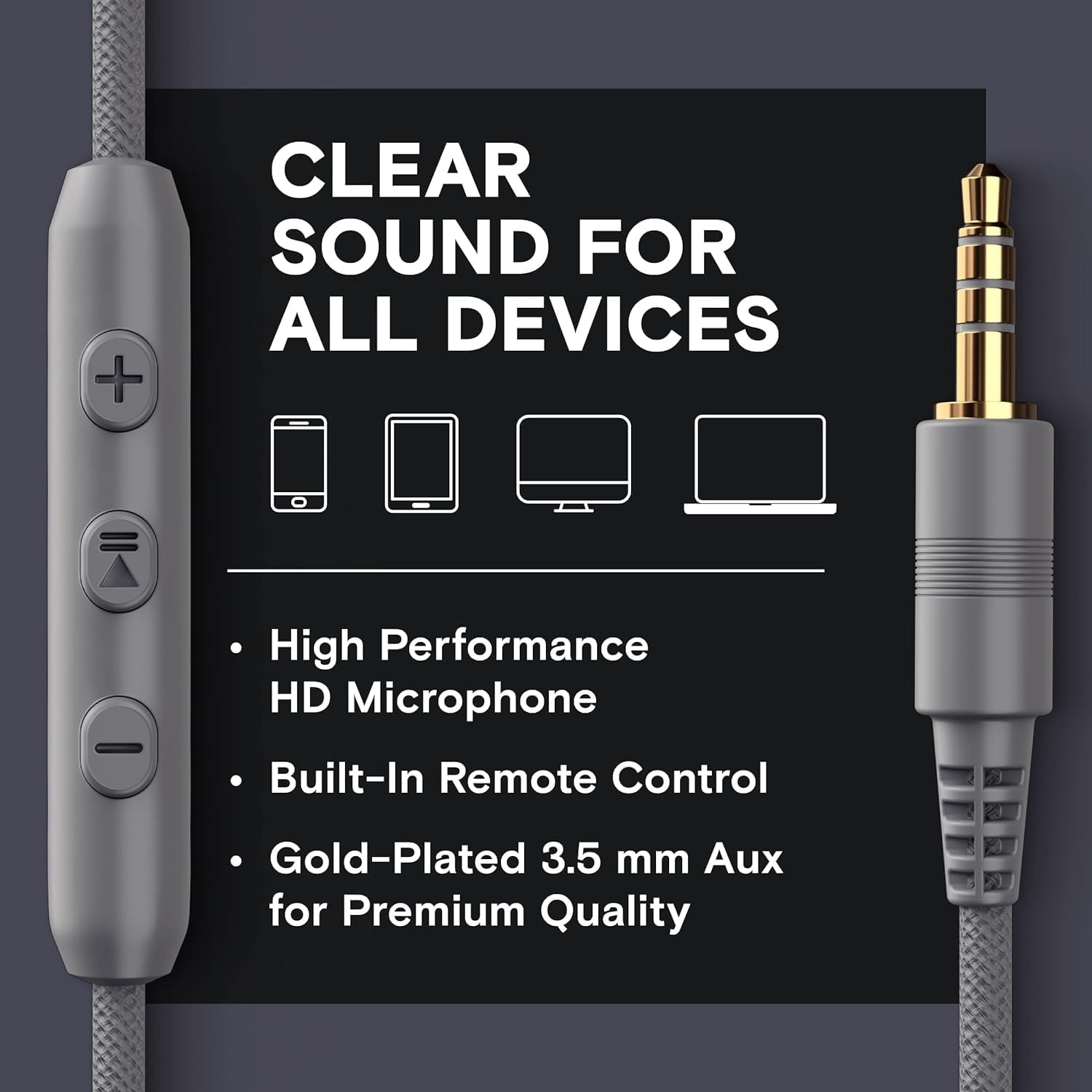 ARTIX CL750 Wired Headphones with Mic, Turquoise, Noise Isolating On-Ear Headphones for Computer and Laptop Wired, Plug in Corded Headphone with Wire (Foldable, Aux Jack 3.5mm)