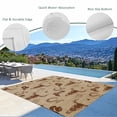 thumbnail image 3 of Brown Cow Skull Outdoor Rug for Patio/Deck/Porch, Non-Slip Large Area Rug 5 x 7 Ft, Southwestern Vintage Cowboy Boots Burlap Indoor Outdoor Rugs Washable Area Rugs, Camping Rug Carpet Runner, 3 of 8
