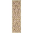 thumbnail image 2 of SAFAVIEH Chelsea Meridith Floral Wool Runner Rug, Brown/Green, 2'6" x 10', 2 of 6