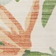 thumbnail image 2 of Oriental Weavers Fiji Washable Indoor/Outdoor Rug - FIJ04 - 5' x 7' - in Beige/ Green - Tropical Style, Non-Slip, Stain Resitant, Ultra Low Pile, Patio, Outdoor Living Area Rug, 2 of 5