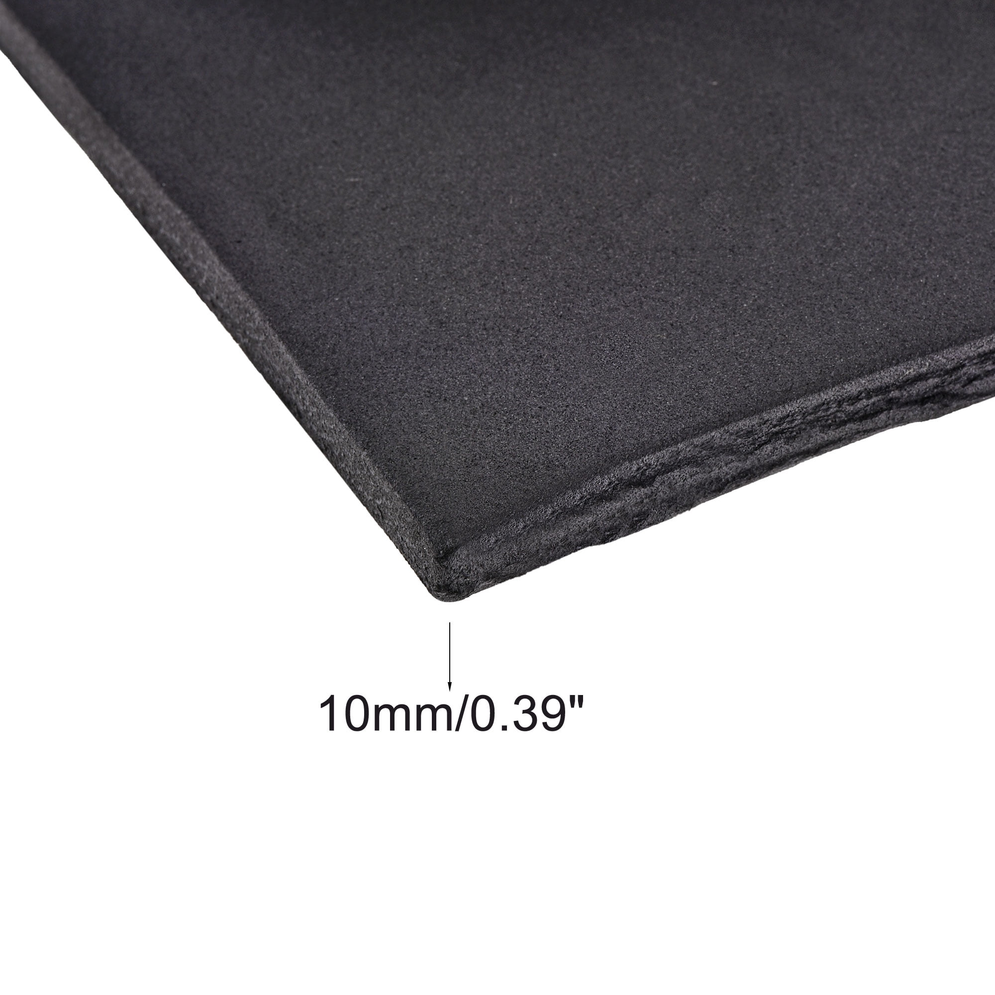 Uxcell Black EVA Foam Sheets Roll 13 x 19 Inch 10mm Thick for Crafts DIY Projects