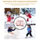 thumbnail image 5 of Lindos guantes de invierno tejidos de lana para niños pequeños, cálidos guantes convertibles sin dedos con funda para manoplas para niñas y niños830, 5 of 6