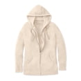 thumbnail image 2 of Woman Within Better Fleece Zip-Front Hoodie Long Oversized Sweatshirt, 2 of 6