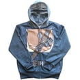 thumbnail image 3 of STAR WARS The Mandalorian Mando Sublimated Costume zip up Hoodie w/ Mask for Youth Kids - Medium, 3 of 6