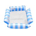 thumbnail image 3 of Flotador inflable para piscina, flotabilidad, juguete acuático, cama a , silla flotante inflable Azul claro, 3 of 8