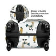 thumbnail image 6 of Uemuo Farm Roosters Printed Washable Luggage Cover - Fashion Suitcase Protector Fits 18-32 Inch Luggage -X-Large, 6 of 9