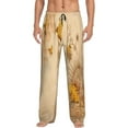 thumbnail image 2 of Lsque Print Men's Pajama Pants, Lounge Pant - Comfortable Home Wear,Elastic Waistband, Stylish Design-Medium, 2 of 9