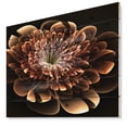 thumbnail image 1 of Design Art - Fleur Fractale Brune, 1 of 5
