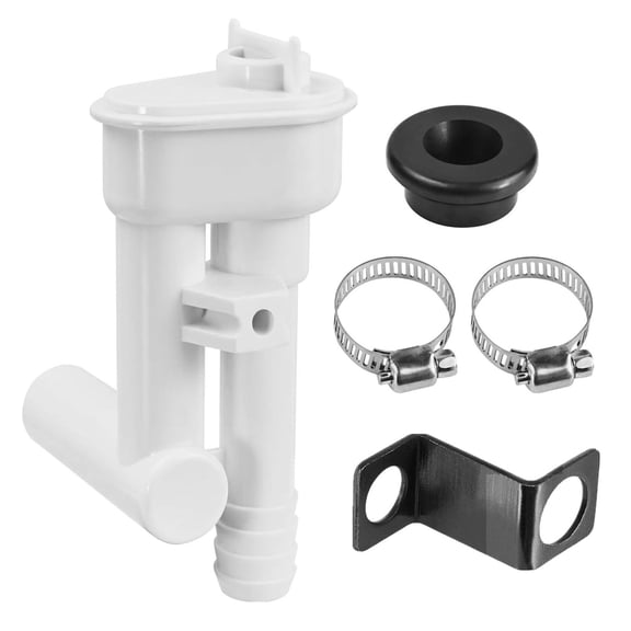 TAPDRA RV Toilet Vacuum Breaker 385230335 Replacement for 100 300 800 Series Toilets with Hand Sprayer Anti-Siphon