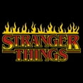 thumbnail image 2 of Netflix Toddler's Stranger Things Classic Logo in Flames Graphic T-Shirt, 2 of 3