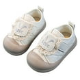 thumbnail image 6 of Splozh Shoes for Toddler Boys Baby Toddler Walking Shoes Non Slip Soft Soled Breathable Shoes Sneakers Walking Shoes Beige,US 6, 6 of 6